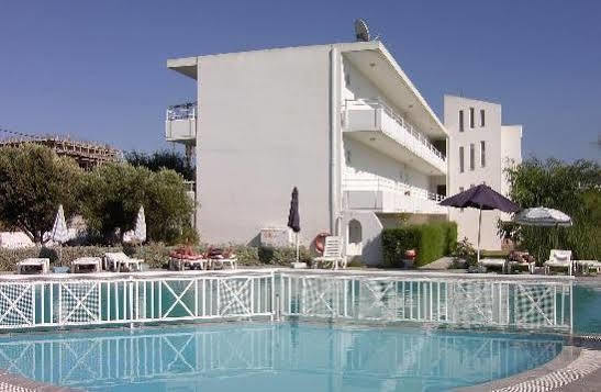 Alkmini Hotel Theológos Buitenkant foto