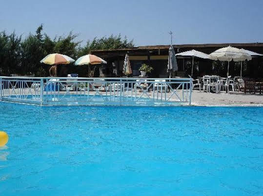 Alkmini Hotel Theológos Buitenkant foto